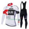 Fietskleding (Fietsshirt Lange Mouw + Lange Koersbroek) 2020 IAM Cycling N001